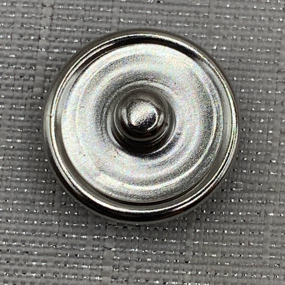 CONFEDERATE FLAG - Snap Button Charm - 18mm/20mm - Picture 2 of 2